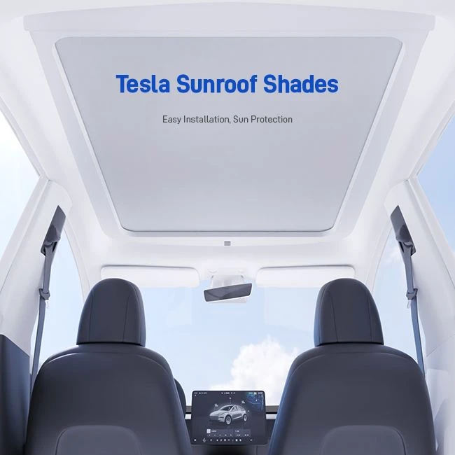 Senčila za sončno streho Tesla